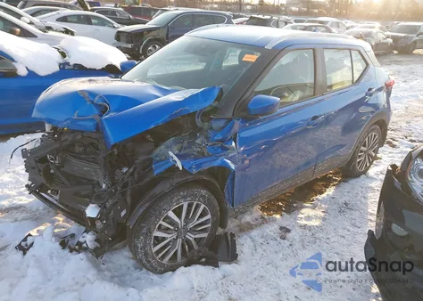 2022 Nissan Kicks Sv Xtronic Cvt from USA, damaged, VIN 3N1CP5CV7NL499096